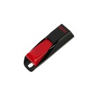 УЦЕНКА Флешка SanDisk Cruzer Edge, 16 Гб, USB2.0, чт до 25 Мб/с,зап до 15 Мб/с,чёрно-красная - Фото 1