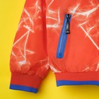 Ветровка для мальчика MINAKU "Молния", рост 116-122 см, цвет оранжевый - Фото 4