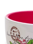 Горшок для цветов «Эмма», 1.3 л, 19×15×10 см, керамика, с поддоном, белый, розовый, Greengo - фото 60777357