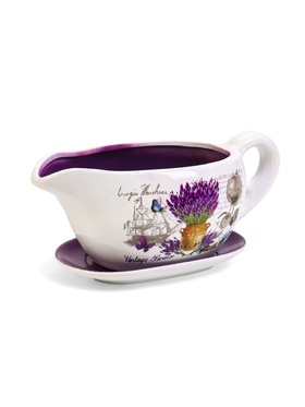 Горшок цветочный в форме кувшина"Лаванда" 25*11*11 см