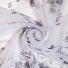 Штора тюль Amore 140х260 см, цв.серый, на шторной ленте, пэ 100% - Фото 3
