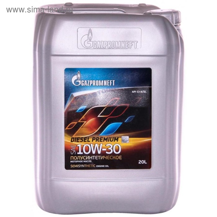 Масло моторное Gazpromneft Diesel Premium 10W-30, 20 л - Фото 1