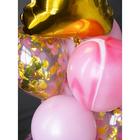 Воздушные шары, букет «1 годик», набор 10 шт., с конфетти - Фото 5