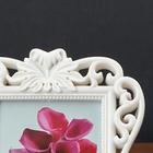 Фоторамка пластик 10х15 см "Фигурная" белая 22х16 см - фото 22769133