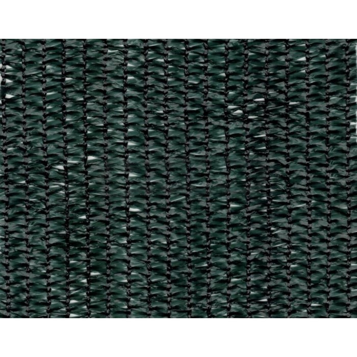 Сетка фасадная затеняющая, самозатухающая, 50 × 3 м, плотность 80 г/м², тёмно-зелёная