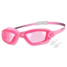 Очки для плавания ONLYTOP, беруши, цвета МИКС - Фото 7