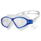Очки для плавания детские ONLYTOP, беруши, цвета МИКС - фото 109049604