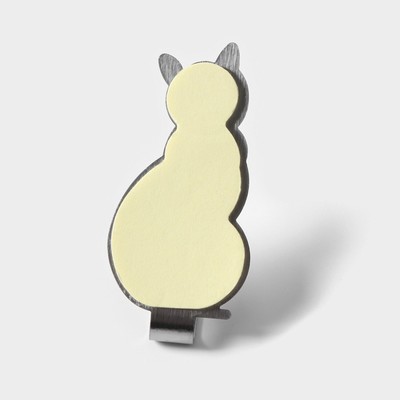 Крючки самоклеящиеся SAVANNA «Кошка», 2 шт., металл, 5×2.4×1.5 см, хромированные