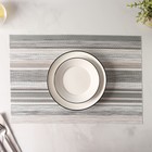 Салфетка сервировочная на стол «Дождь», 45×30 см, бежевая - Фото 2