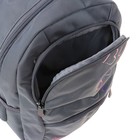Рюкзак школьный, Stavia, 40 х 30 х 13 см, эргономичная спинка, «Сердечки», серый/розовый - Фото 8