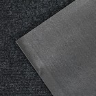 Коврик придверный влаговпитывающий, ребристый, «Комфорт», 90×150 см, цвет чёрный - Фото 3