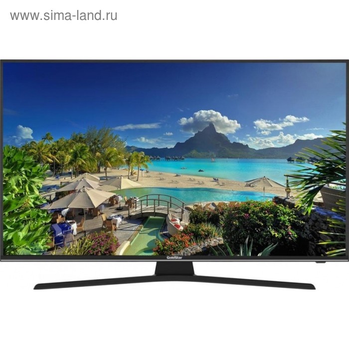 Телевизор GoldStar LT-55T600F, 55", 1920x1080, DVB-T2/C/S2, 3xHDMI, 2xUSB, SmartTV, черный - Фото 1