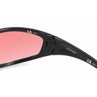 Очки Charger чёрные с розовыми линзами ANTIFOG ANSI Z87+ - Фото 3