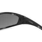 Очки Charger чёрные с дымчатыми линзами ANTIFOG ANSI Z87 - Фото 4