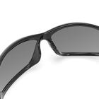 Очки Charger чёрные с дымчатыми линзами ANTIFOG ANSI Z87 - Фото 5
