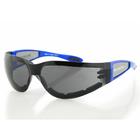 Мото очки Shield 2, голубой, дымчатые линзы - фото 298126712
