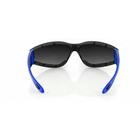 Мото очки Shield 2, голубой, дымчатые линзы - Фото 5