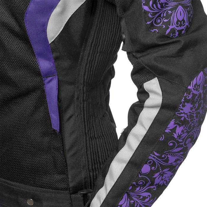 Куртка женская Roxy фиолетовая, XXS - фото 1927432691