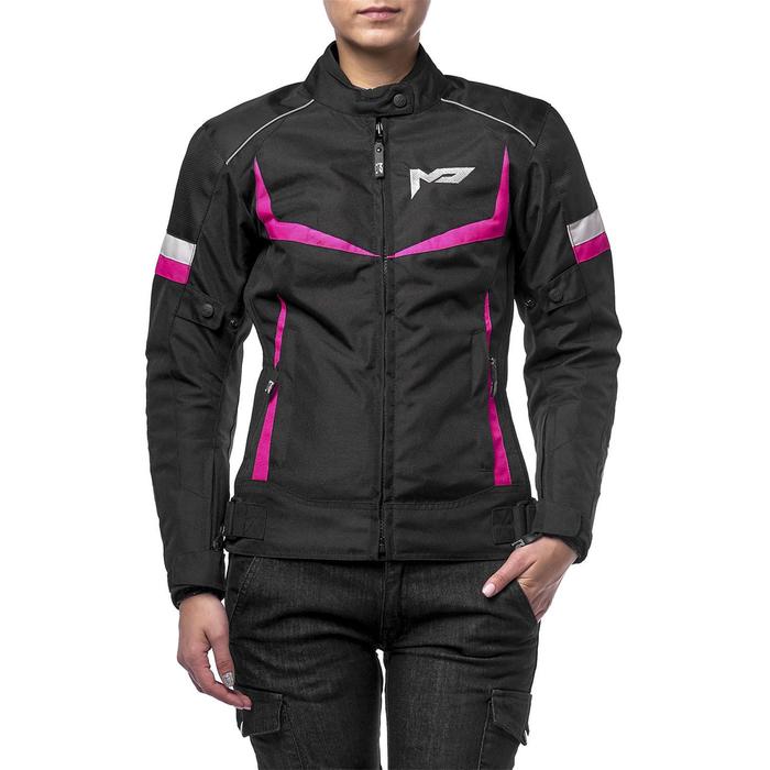 Куртка женская ASTRA черно-розовая, L - Фото 1