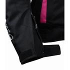 Куртка женская ASTRA черно-розовая, L - Фото 5