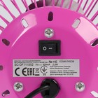 Вентилятор Scarlett SC-DF111S02, настольный, 2.5 Вт, работа от USB, розовый - Фото 3