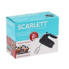 Миксер Scarlett SC-HM40S09, ручной, 550 Вт, 5 скоростей, 2 насадки, черный - фото 51634358 Миксер Scarlett SC-HM40S09, ручной, 550 Вт, 5 скоростей, 2 насадки, черный - фото 51634358