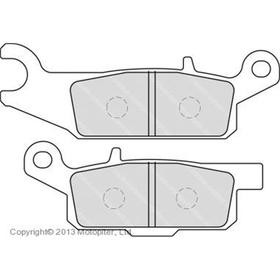 Колодки тормозные задние правые для квадроциклов Yamaha Grizzly 550/700, FDB2232SG 4140537
