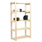 Стеллаж деревянный "Алеф-2", 84×37,5×159см, 5 полок - Фото 1