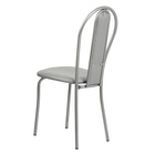 Стул для кухни «Клик Мебель. Венский Мягкий», искусственная кожа, цвет серебристый металлик/металлик - Фото 3