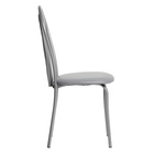 Стул для кухни «Клик Мебель. Венский Мягкий», искусственная кожа, цвет серебристый металлик/металлик - Фото 4