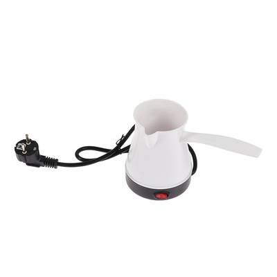 Турка электрическая Luazon LTE-601, 600 Вт, 250 мл, защита от включения без воды, белая