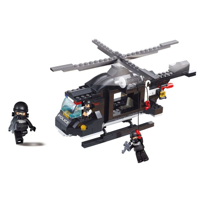 Конструктор «Военная полиция: вертолёт», 219 деталей, в пакете