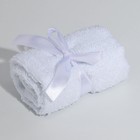 Набор: свеча, мыльные лепестки и полотенце «Желаю счастья!», аромат ваниль - фото 68037845