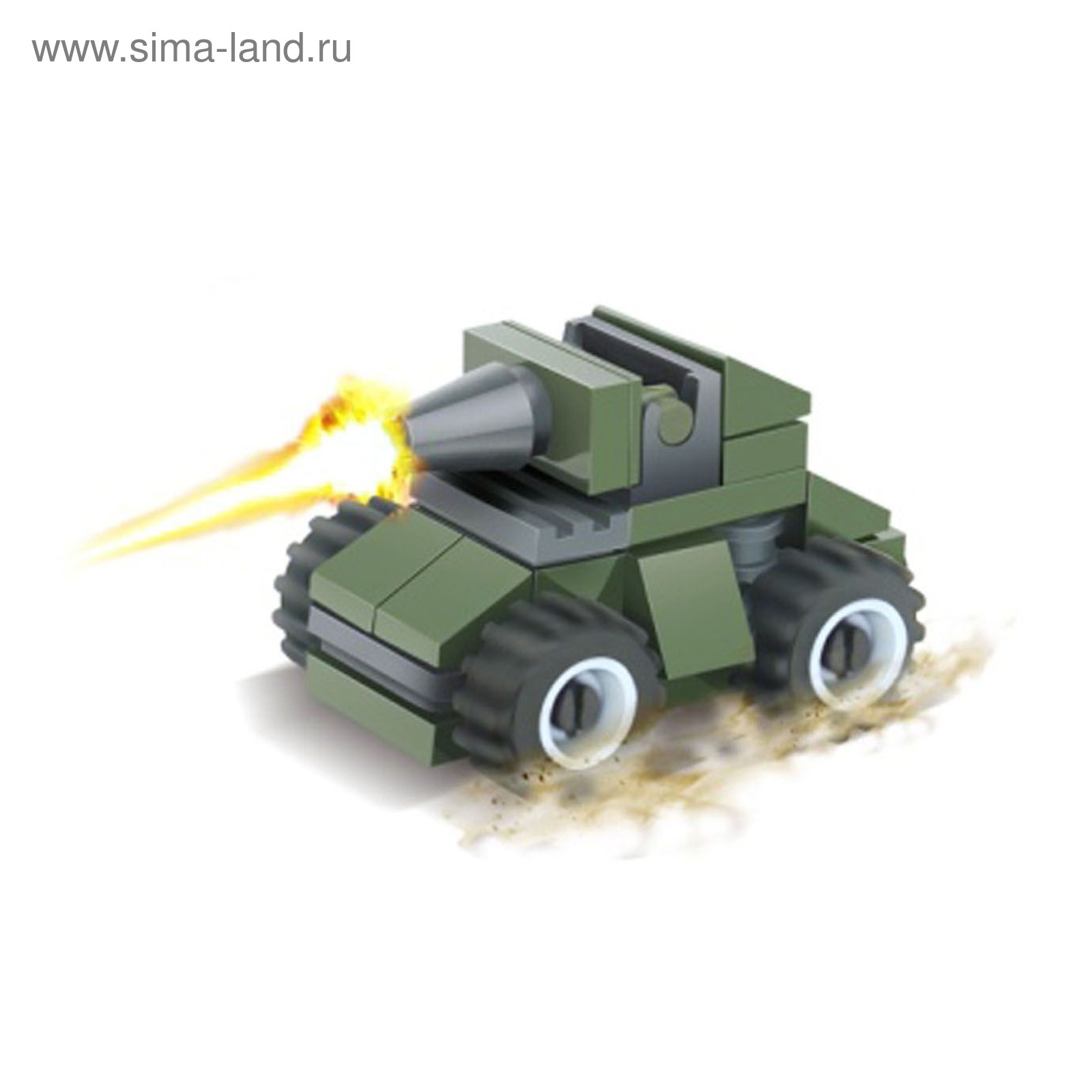 Мини танк из лего