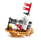 Конструктор «Пиратская лодка», 62, 66 деталей, МИКС, в пакете - Фото 1