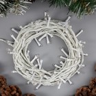 УЦЕНКА Гирлянда «Нить», 10 м, IP20, 100 LED, 200 В, 8 режимов, белая нить, свечение белое - Фото 2