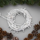 УЦЕНКА Гирлянда «Нить», 10 м, IP20, 100 LED, 200 В, 8 режимов, белая нить, свечение белое - Фото 3