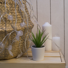 УЦЕНКА Гирлянда «Нить» 5 м, с насадками «Сердце малое», серебристая нить, 20 LED, 220 В, мигание, свечение мульти - Фото 6