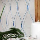 УЦЕНКА Гирлянда «Сеть» 1.6×1.6 м, IP20, прозрачная нить, 144 LED, 220 В, свечение «Флаг России» - Фото 4
