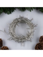 УЦЕНКА Гирлянда «Нить», 10 м, IP20, прозрачная нить, 100 LED, 220 В, 8 режимов, свечение фиолетовое - Фото 7