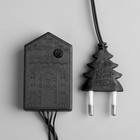 УЦЕНКА Гирлянда «Нить», 20 м, IP20, 200 LED, 220 В, 8 режимов, тёмная нить, свечение синее - Фото 3