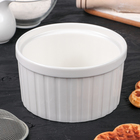 Рамекин из жаропрочной керамики Доляна «Каспар», d=15,6 см, цвет белый - Фото 3