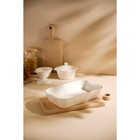 Форма для запекания SL Home «Санторини», 2.5 л, 36×20.5×6.5 см, жаропрочная керамика, белая - Фото 6