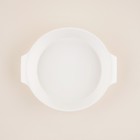 Форма для выпечки SL Home «Санторини», 2.2 л, 28.8×25.6×6 см, жаропрочная керамика, белая - Фото 4