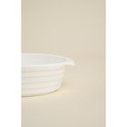 Форма для выпечки из жаропрочной керамики Доляна «Бруно», 250 мл, 13,6×12×4,5 см, цвет белый - Фото 2