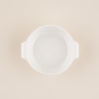 Форма для выпечки SL Home «Санторини», 250 мл, 13.6×12×4.5 см, жаропрочная керамика, белая - Фото 4