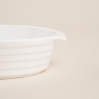 Форма для выпечки SL Home «Санторини», 250 мл, 13.6×12×4.5 см, жаропрочная керамика, белая - Фото 6