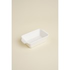Форма для выпечки из жаропрочной керамики Доляна «Бруно», 250 мл, 15,8×9,2×4,5 см, цвет белый - Фото 2