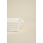 Форма для выпечки из жаропрочной керамики Доляна «Бруно», 250 мл, 15,8×9,2×4,5 см, цвет белый - Фото 3