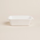 Форма для выпечки SL Home «Санторини», 250 мл, 15.8×9.2×4.5 см, жаропрочная керамика, белая - Фото 3